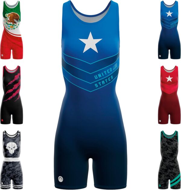 Womens Wrestling Singlet