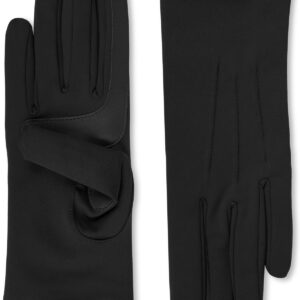 isotoner Women's Spandex Cold Weather Stretch Gloves With Warm Fleece Lining
