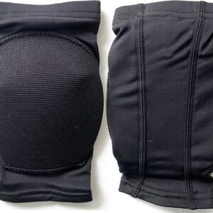 DANCEYOU Dance Knee Pads Hard Sponge Volleyball Knee Brace for Big Kid Teen Adults Football Pole Dancer Workout Knee Protector