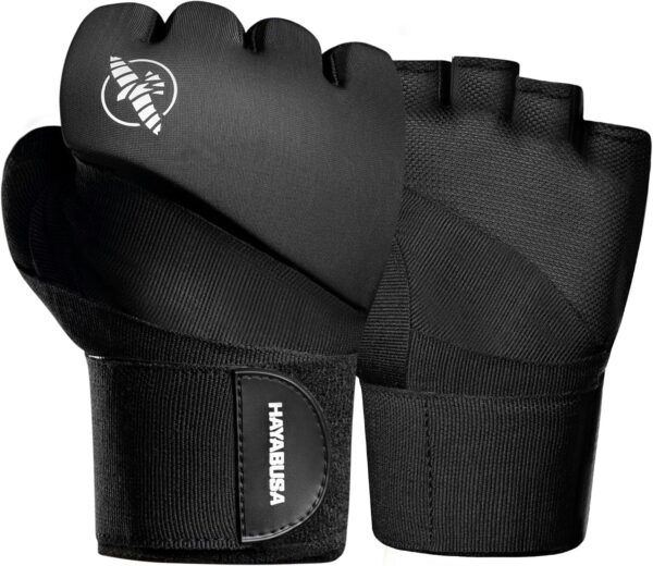 Hayabusa Elite Quick Wraps - Boxing & Martial Arts Hand Wraps - Black