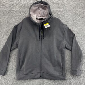 Nike Women's Long Sleeve Full Zip Training Jacket Small Gray BV4968 011