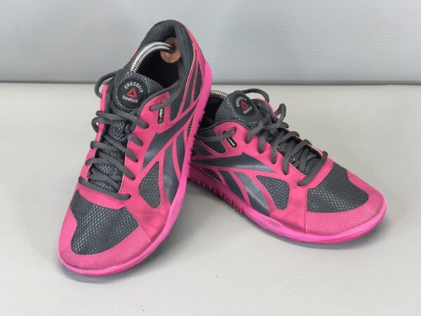 Reebok Women's CrossFit Low Drop U-form Cross Training Shoes Navy & Pink Sz 8