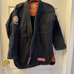 Flow Kimonos Pro Series 6.2 Black BJJ Gi Kimono Estimated A3 See Measurements