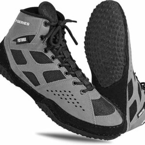 Pro Wrestling Shoes Unisex Lightweight Mesh Leather Training Combat Boots