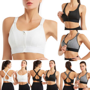 Sports Bras Women Padded High Impact Support for Yoga Gym Fitness Plus Size