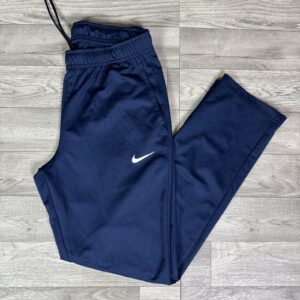 Women's Nike Epic Knit 2.0 Training Pants Pull On High Rise Navy Blue sz M