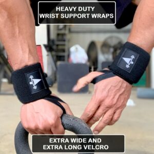 Weight Lifting Wrist Wraps Power Training Gym Workout Support Strap Workout Home