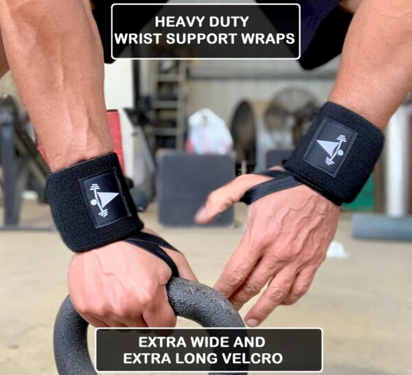 Weight Lifting Wrist Wraps Power Training Gym Workout Support Strap Workout Home