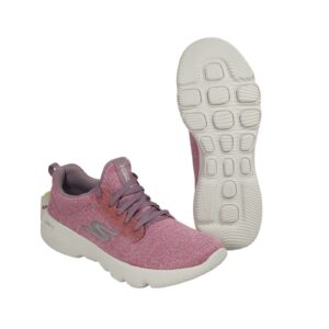 Skecher Women's Size 8 GoRun Ultra Go Goga Mat Pink & White Running Shoes 15164