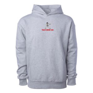 Martial art Taekwondo embroidered pullover sweat hoodie, Tae Kwon Do hoodie