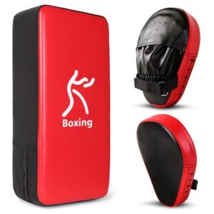 Punching Mitts Kick Pack Set Boxing Focus Pads Taewondo Kick Pad Training