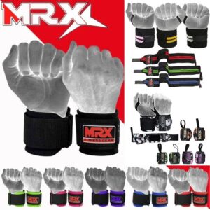 MRX Weight Lifting GYM Training Wrist Wraps For Wrist Support Bodybuilding Wraps
