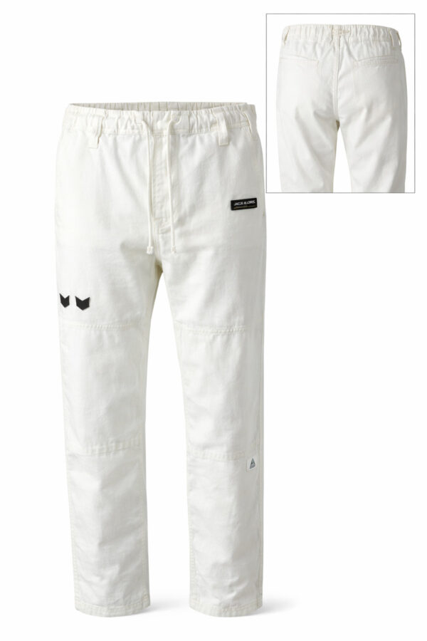 Gracie Humaita BJJ Gi Pants White Heavyweight Cotton Martial Arts Training Gi A2