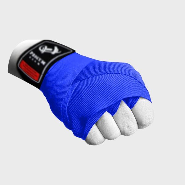 Progym Gear Boxing Hand Wraps Gloves Muay Thai Wrist Wraps, Padded Gloves Blue