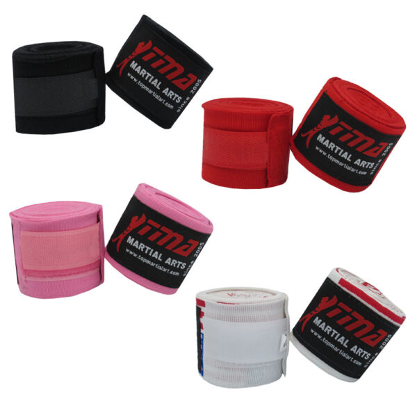 Boxing Hand Wraps inner gloves 180" Elastic MMA Muay Thai Bandage New Pair