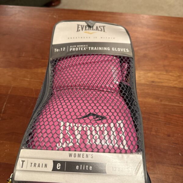 Everlast Elite Protex2 Training Gloves Pink S/M 12oz
