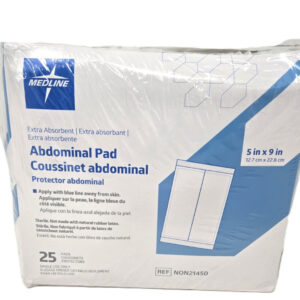 MEDLINE Sterile Abdominal Pads - (NON21450), Box of 25