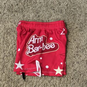 Continuous Flow Women’s “arm-Barbie” Jiu Jitsu Shorts Size XS