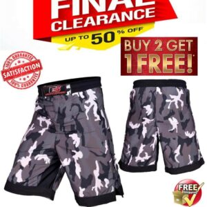 Elite MMA Boxing Shorts - Durable, Comfortable & Designed for Fight Gear Fans