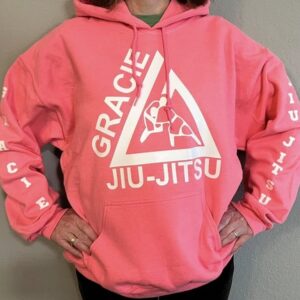 Gracie Fighter Hood Hoodie Sweatshirt MMA BJJ Sleeves