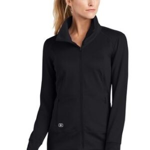 Ogio Ladies Small Fulcrum Active Jacket Black Workout Jog Stylish Big Discount