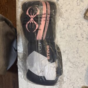 STING Women's Aurora Boxing Gloves – Black/Aqua, 12 oz