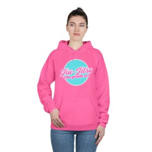 Pink Jiu-Jitsu Hoodie, Martial Arts Women Sweatshirt, BJJ Gift Idea, Combat