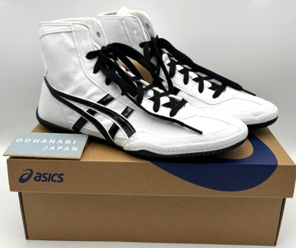 ASICS EX-EO Wrestling Boxing Shoes 1083A001 TWR900 New model White × Black NEW