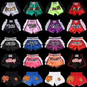Muay Thai Shorts Boxing Shorts Grappling Training Cage Fight Kickboxing Shorts