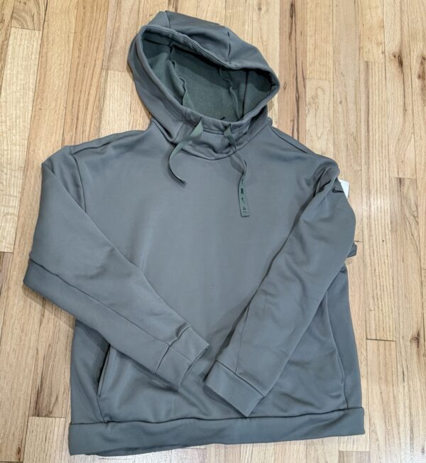 Nike One Women Therma Green Fleece  Training Hoodie Sweatshirt Small S