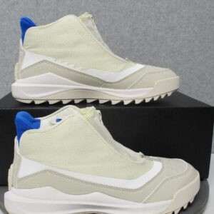 SOREL Ona 718 Mid Beige Gray Chalk Hyper Blue Boots Sneaker Shoes Womens Sz 8