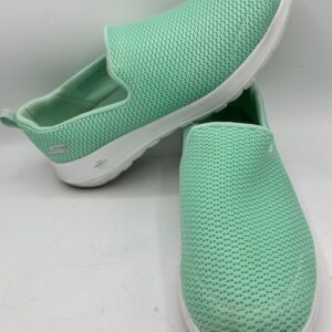 Skechers Goga Mat 15600 Green Slip On Comfort Shoes Women’s Size 9.5