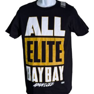 Hot Topic All Elite Wrestling Short Sleeve T-Shirt Black Small NWT