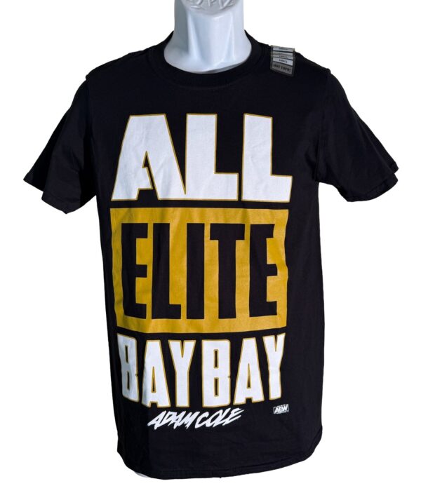 Hot Topic All Elite Wrestling Short Sleeve T-Shirt Black Small NWT