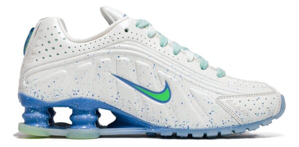 Nike Shox R4 AB White Green Strike Royal Pulse IH2343-100 Women's Size New