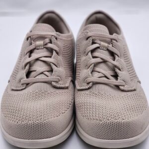 Skechers Womens Shoes GOGA MAT Gen 5 Slip On Size 11 Sneakers Taupe Stretch