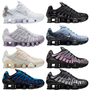 Nike Shox TL Women Sneaker Shoe Size 6-11 New Colors New in Box Athletic Casual