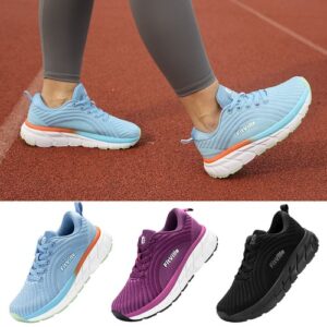 FitVille Women's Breathable Wide Running Shoes Lightweight Jogging Sneakers 6-11