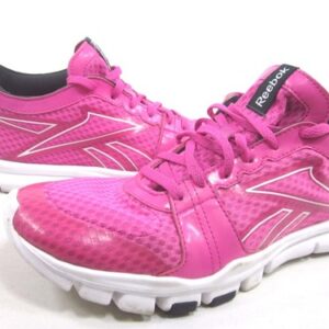 REEBOK WOMEN'S YOURFLEX TRAINETTE CROSS-TRAINING SHOES,DYNAMIC PINK,US SIZE 8.5