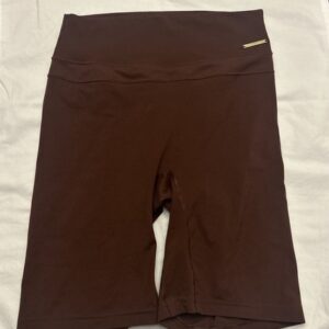 Gymshark Cycling Shorts Whitney Simmons- Brown Medium