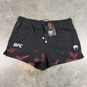 UFC Venum Shorts Womens XXL Black Stretch Logo Fighting NWT