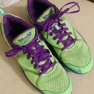 MBT Women Green Purple Pivot Strike Sneakers Cushioned Active Runner Walker