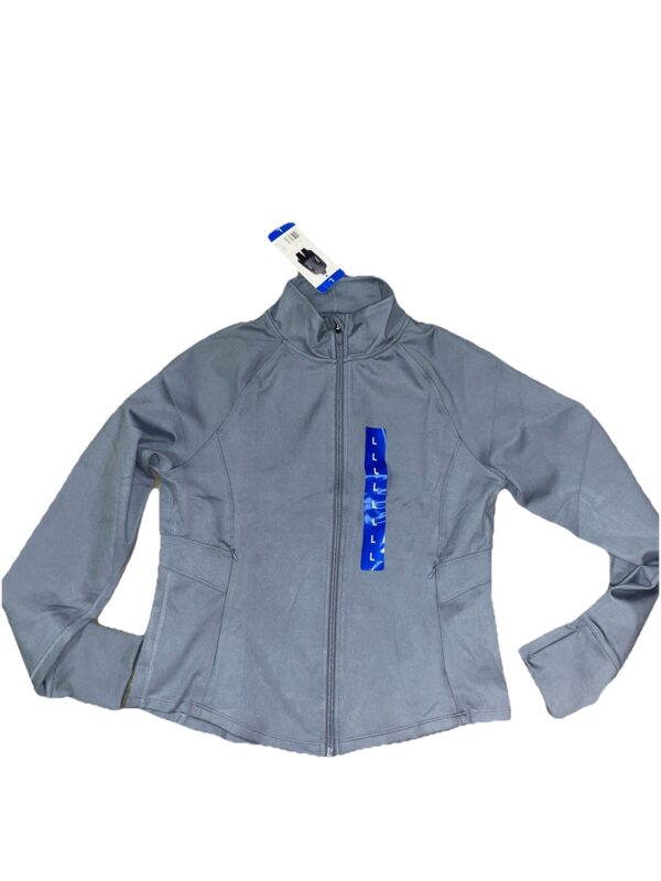 NWT Women's Fog Grey JOCKEY Stretch Workout Active Jacket Size Small