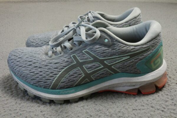 Asics GT 1000 Training Shoes Women's 6 Gray Gym Work Out Sneakers