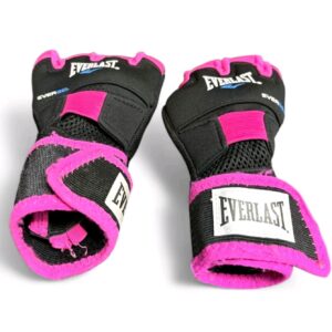 Everlast EverGel Hand Wraps S/M Black Pink Training Boxing Wrist Support