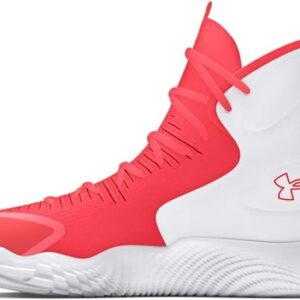 Under Armour Flow ACE Highlight High Top Volleyball Womens 5 Shoes Red NEW + Box