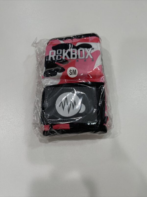 Rockbox- Women's Pink Patterned Boxing Wrap Gloves- Size S/M