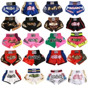 Muay Thai Shorts, Kickboxing Short Boxing Trunks,Boxing Trunks Training Punching