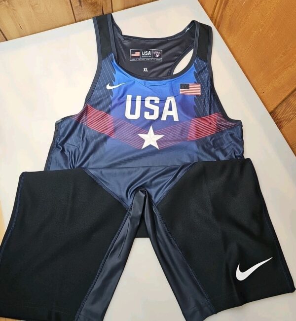 Brand New Nike USA Women's Wrestling Weightlifting Singlet Sz XXLarge $140