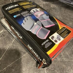 Century Women’s Kickboxing Gloves, Size S/M Pink And Gray Used In Great Shape